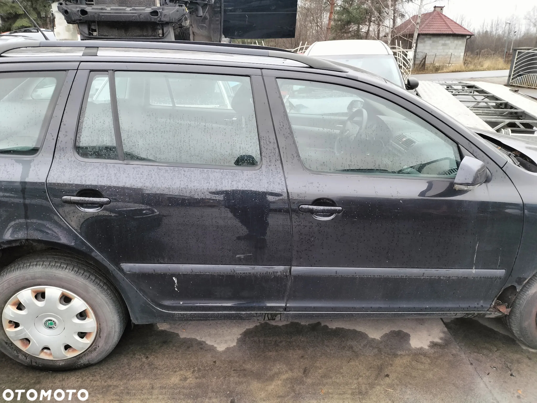 CAŁE AUTO NA CZĘŚCI LUSTERKA KIEROWNICA FOTELE LICZNIK SKODA OCTAVIA II PRZED LIFT - 8