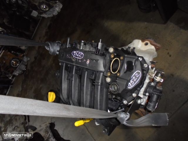Motor D4FD740 D4F740 RENAULT CLIO 3 FASE 1 2007 1.2I 75CV 5P PRETO - 1