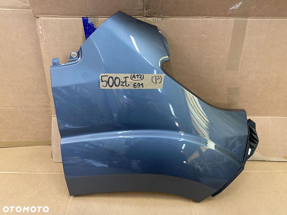 DUCATO BOXER JUMPER 14- BŁOTNIK PRZEDNI PRZÓD PRAWY 691 GRAFIT/SZARY - 1