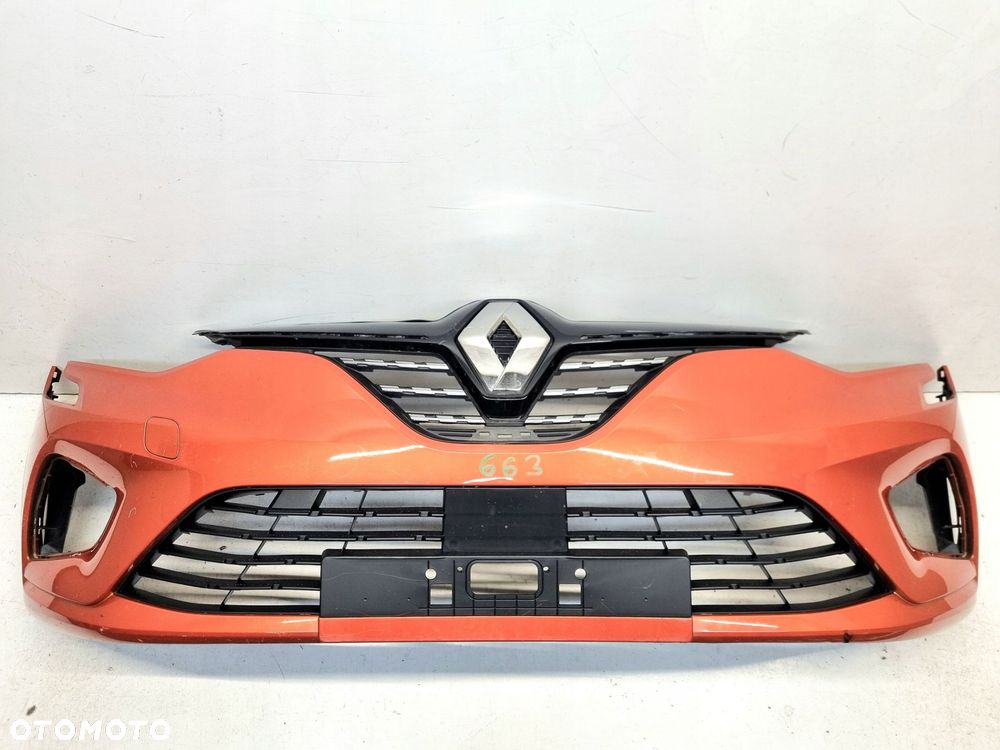 renault clio 5 v zderzak przód przedni grill - 1