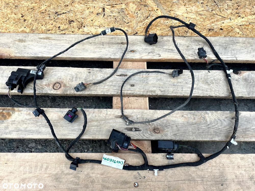 AUDI Q7 4L PRZEWÓD WIĄZKA INSTALACJA PDC PARKTRONIC TYŁ TYLNA CZUJNIKÓW PARKOWANIA 4L0971104J