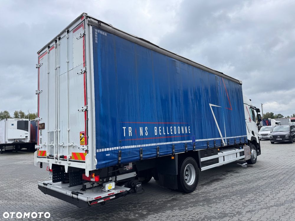 Renault T 430 firanka winda import Francja - 5