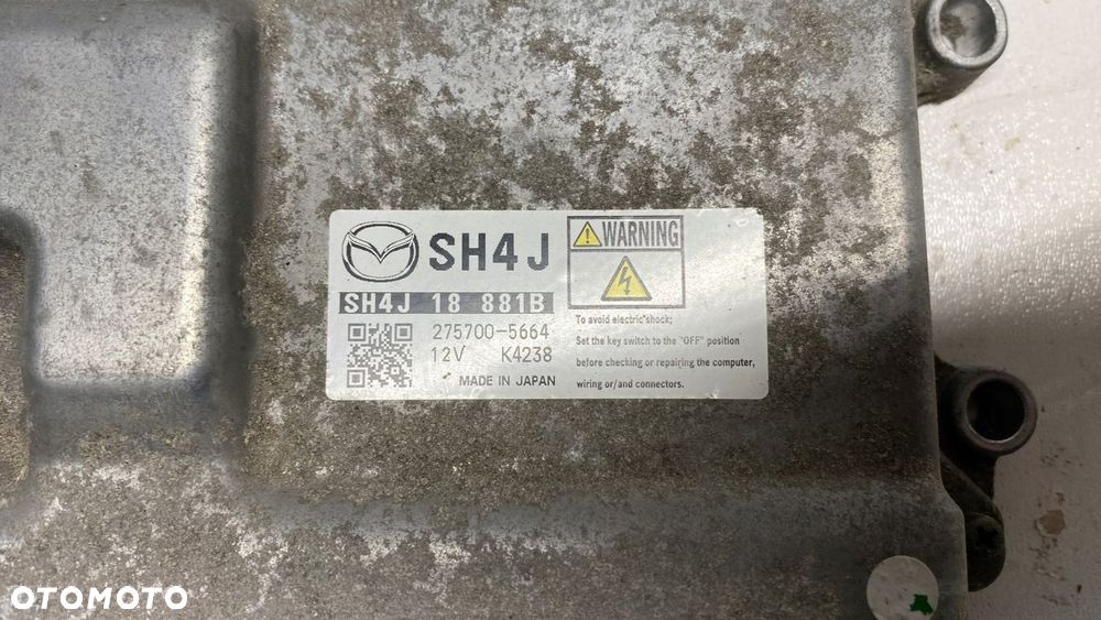 MAZDA 6 GJ STEROWNIK SILNIKA KOMPUTER MODUŁ 275700-5664 SH4J18881B - 4
