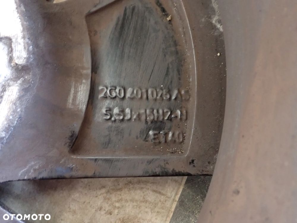 VW POLO FELGA 15' 5X100 ET40 2G0601025AS - 7