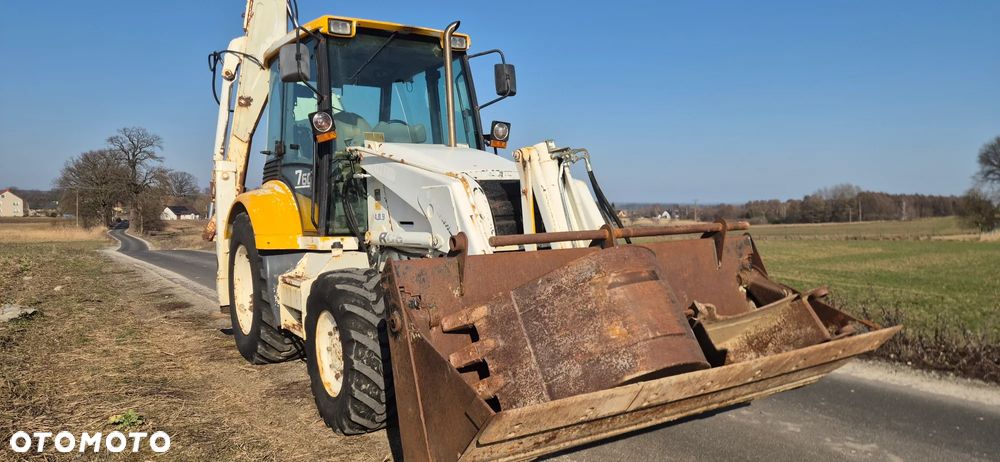 Fermec terex case 760, 3 łyżki , widły, - 12