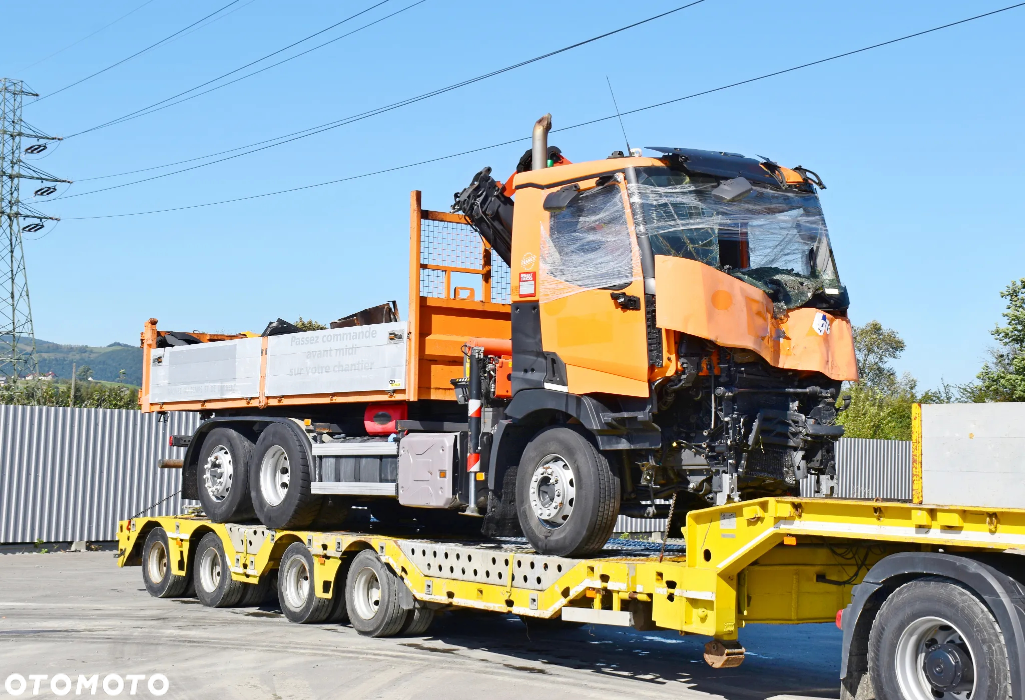 Renault C 380 * WYWROTKA 5,40m + PK 16001 K-B - 2