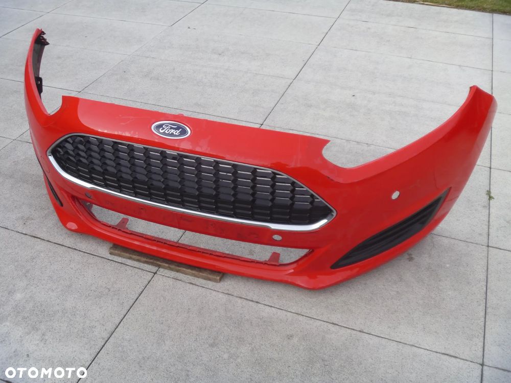 FORD FIESTA MK7 LIFT ZDERZAK ATRAPA KRATKI ORYGINAŁ C1BB-17757-A ŁADNY - 3