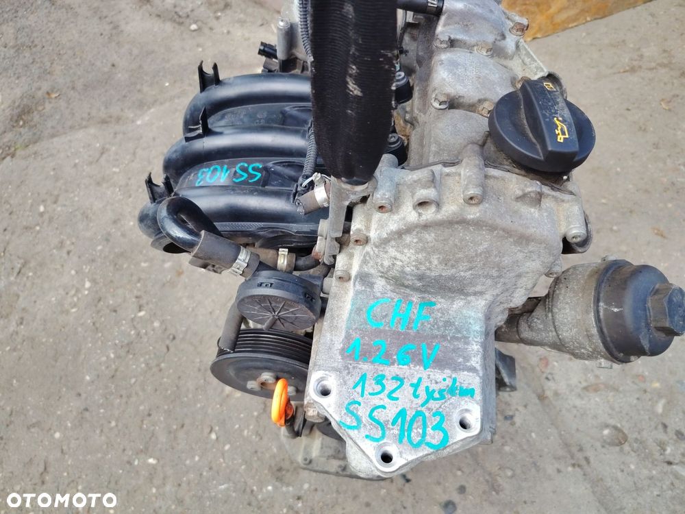 VW 1.2 16V  CHF SILNIK 132VTyś. PRZEBIEG BENZYNA - 5