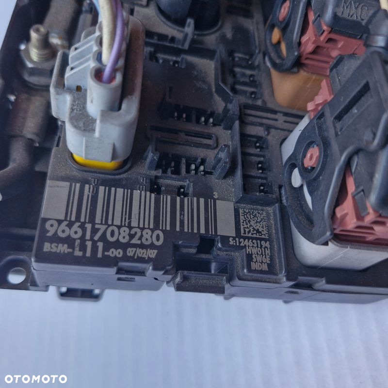 PEUGEOT 307 207 MODUŁ BSM L11 9661708280 - 2
