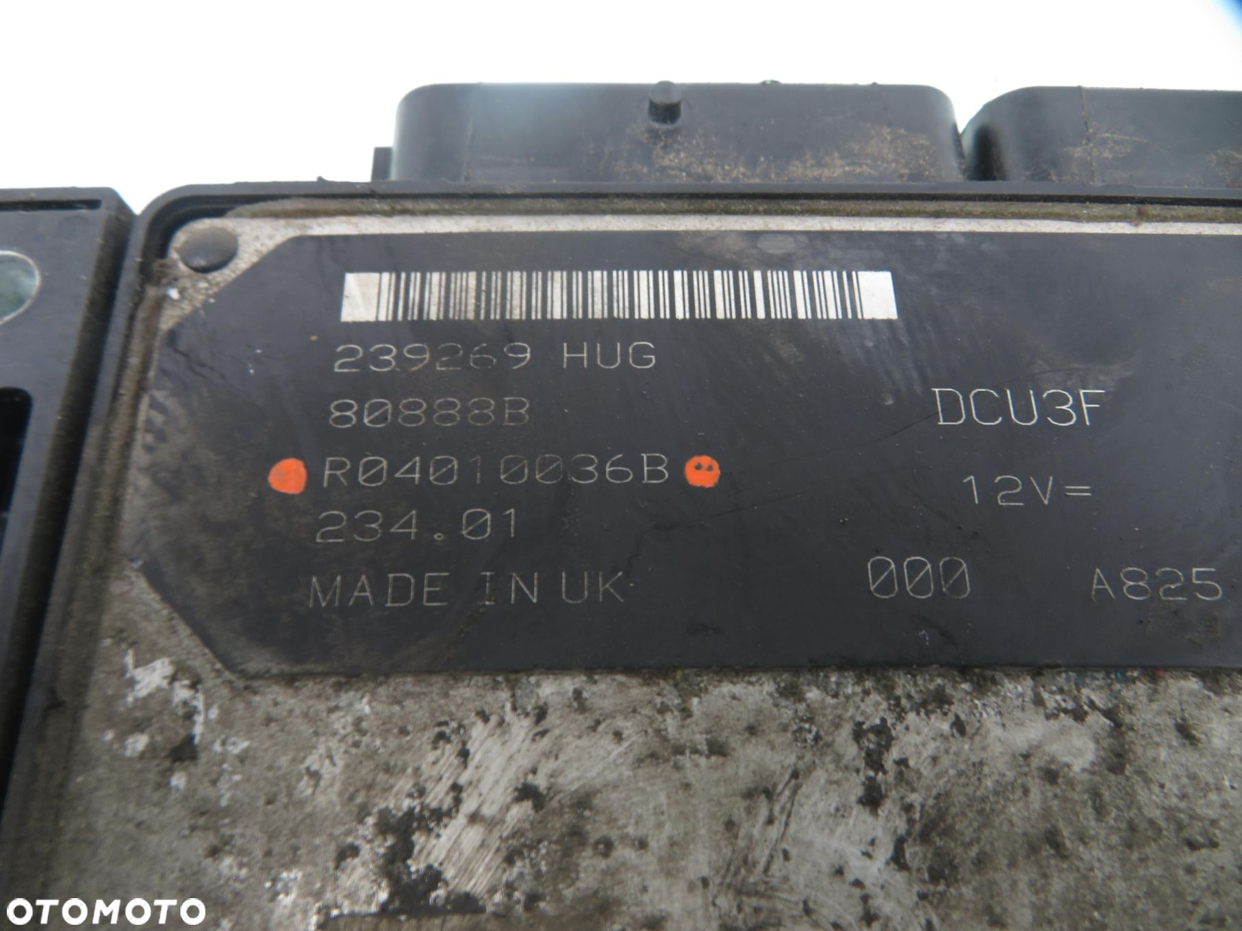 STEROWNIK FIAT DOBLO I 1.9 D R04010036B 46737473 - 3