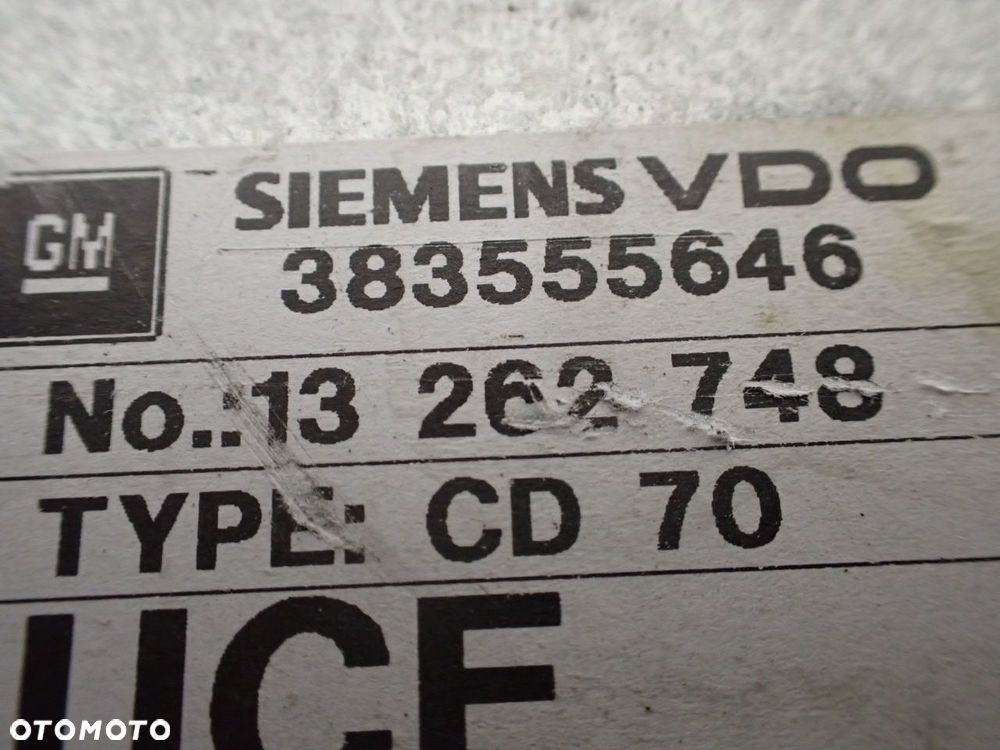 RADIO Z NAWIGACJĄ WYŚWIETLACZ OPEL ZAFIRA B 1.9 13262748 - 10