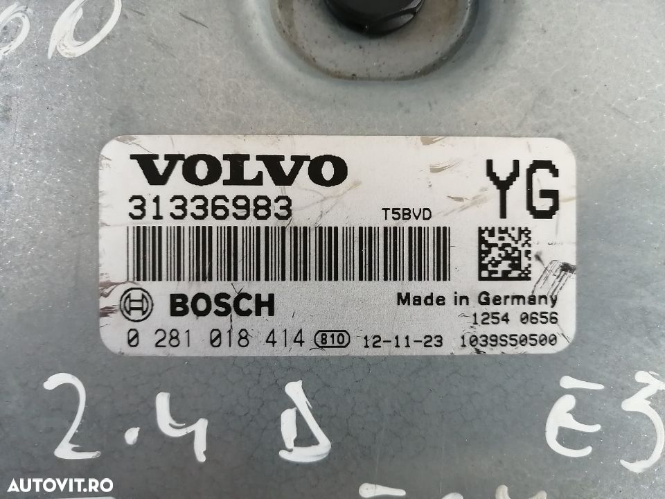 Calculator Motor Ecu Volvo XC60 2.4 D  Euro 5 - 4