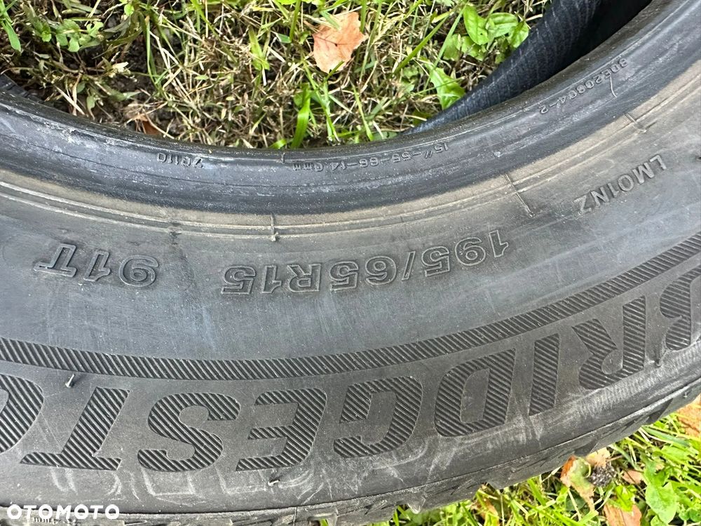OPONA ZIMOWA ZIMA 195/65/15 15 CALI BRIDGESTONE BLIZZAK LM001 ŁADNA F-VAT - 3