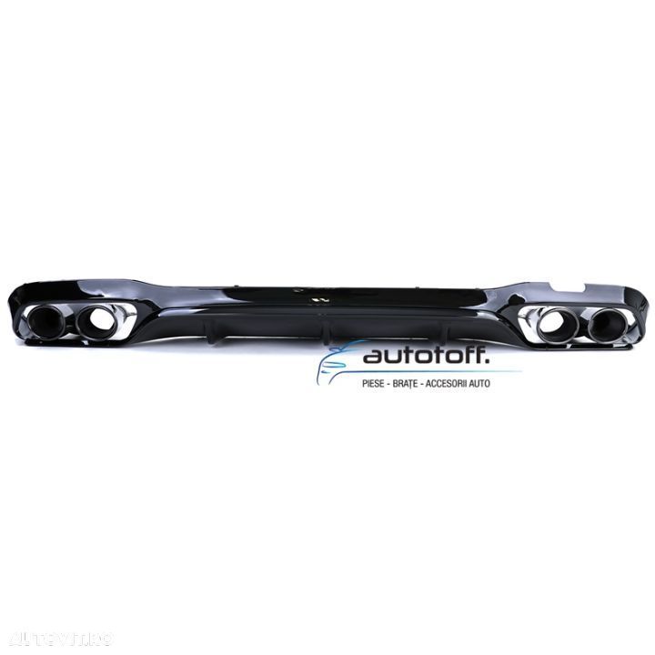Difuzor compatibil cu Mercedes W213 E-Class (2016+) E53 Design Full Black - 7