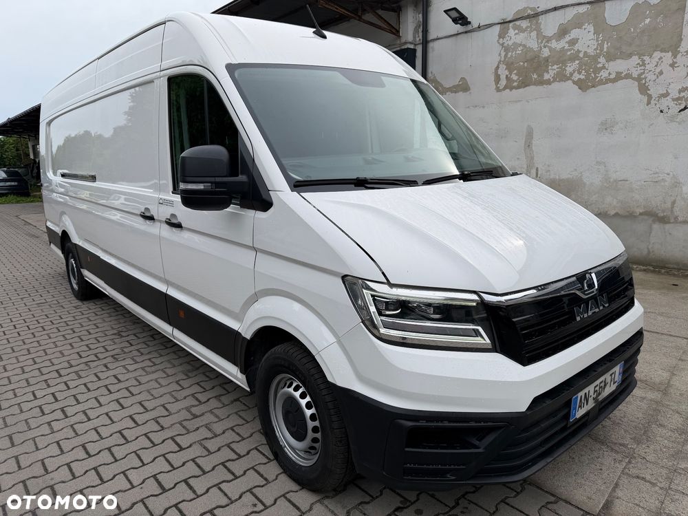 Volkswagen CRAFTER MAXI DŁUGI LONG L2H4 FULL LED FOTEL PNEUMATYCZNY KAMERA NAWIGACJA KLIMATYZACJA TEMPOMAT, świeżo sprowadzony, OKAZJA !!!! - 19