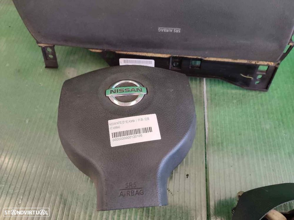 KIT AIRBAG NISSAN NOTE 2007 - 4