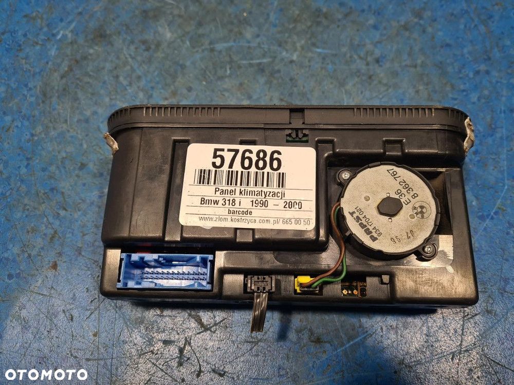 BMW 318 I E36 PANEL KLIMATYZACJI 8368169 - 8