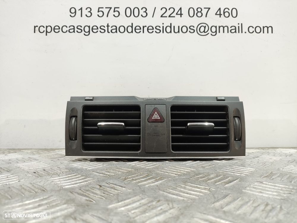 Difusor de Ar Central Mercedes Benz Class C W204 Original - 1