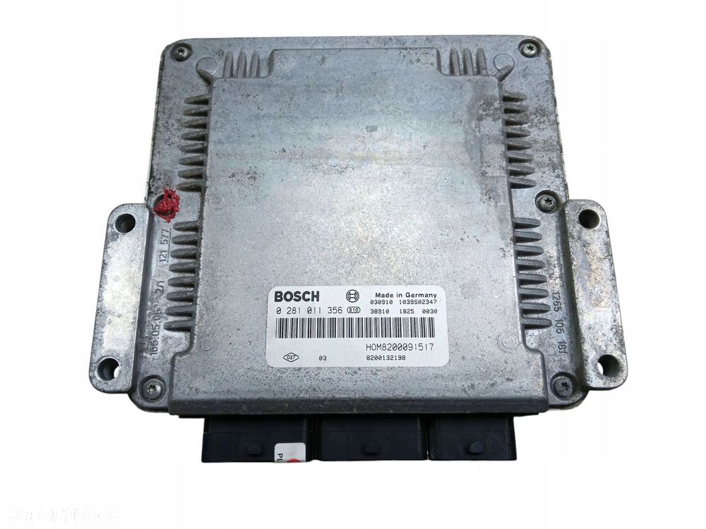 KOMPUTER STEROWNIK SILNIKA RENAULT TRAFIC II (2001-2006) 2.5 DCI 8200091517 - 1