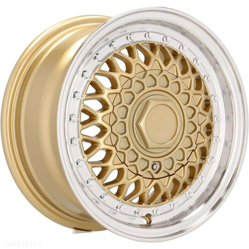 4x Felgi 13 m.in. do AUDI 80 90 Golf Civic CRX Sierra BMW E21 126p FSO 125p Polonez - BY479 (LU247) - 6