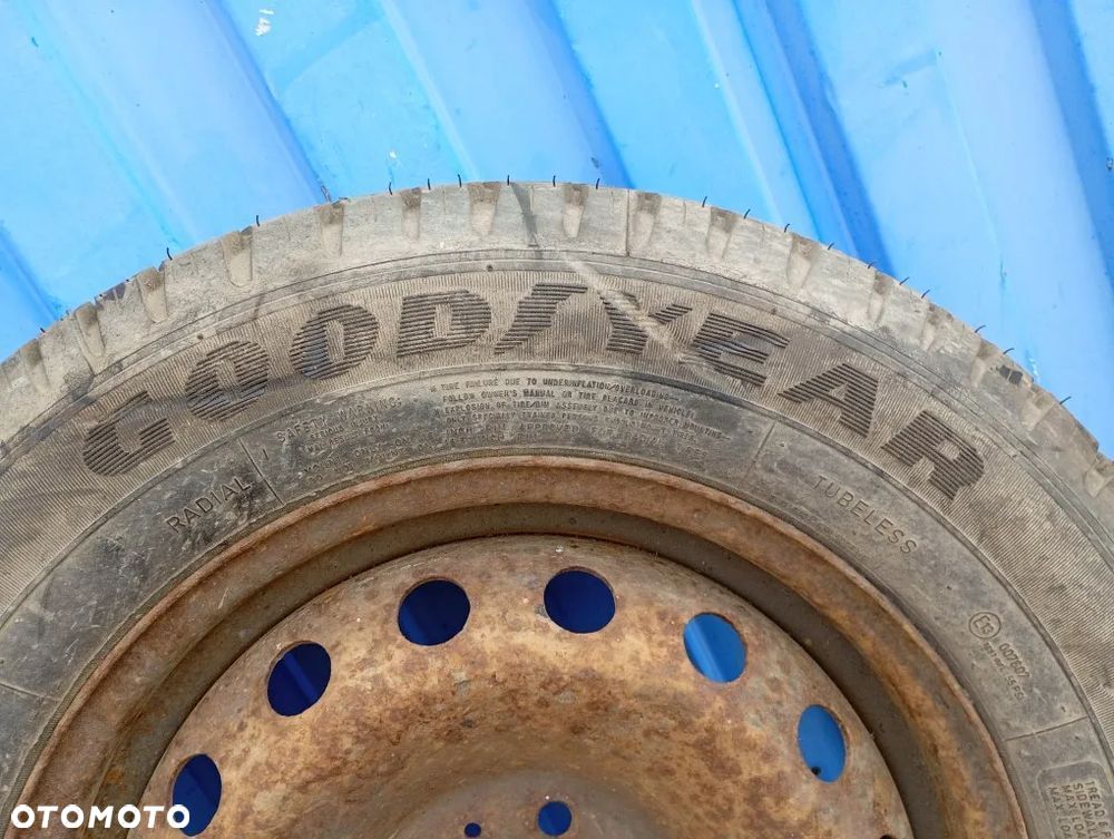 felga stalowa opona goodyear koło zapasowe 215/65r16c et50 5x118 trafic ii vivaro a - 3