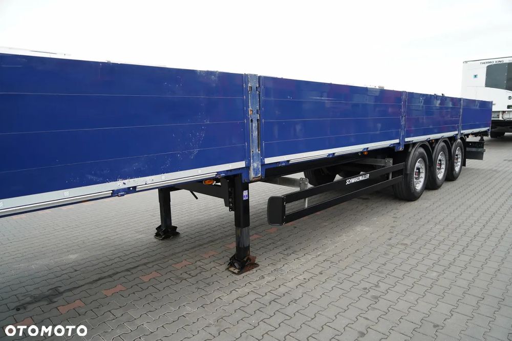 Schwarzmuller NACZEPA / BURTOWA / OŚ PODNOSZONA / SAF / DO BUDOWLANKI - 10
