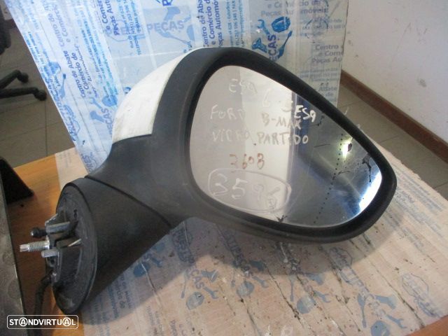 Espelho 024704 FORD B MAX 2016 1.5TDCI 95CV 5P BRANCO DRT ELETRICO  8 PINOS - 1