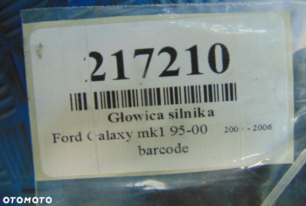 FORD GALAXY MK1 SHARAN ALHAMBRA LIFT 1.9TDI GŁOWICA SILNIKA 038103373R - 12