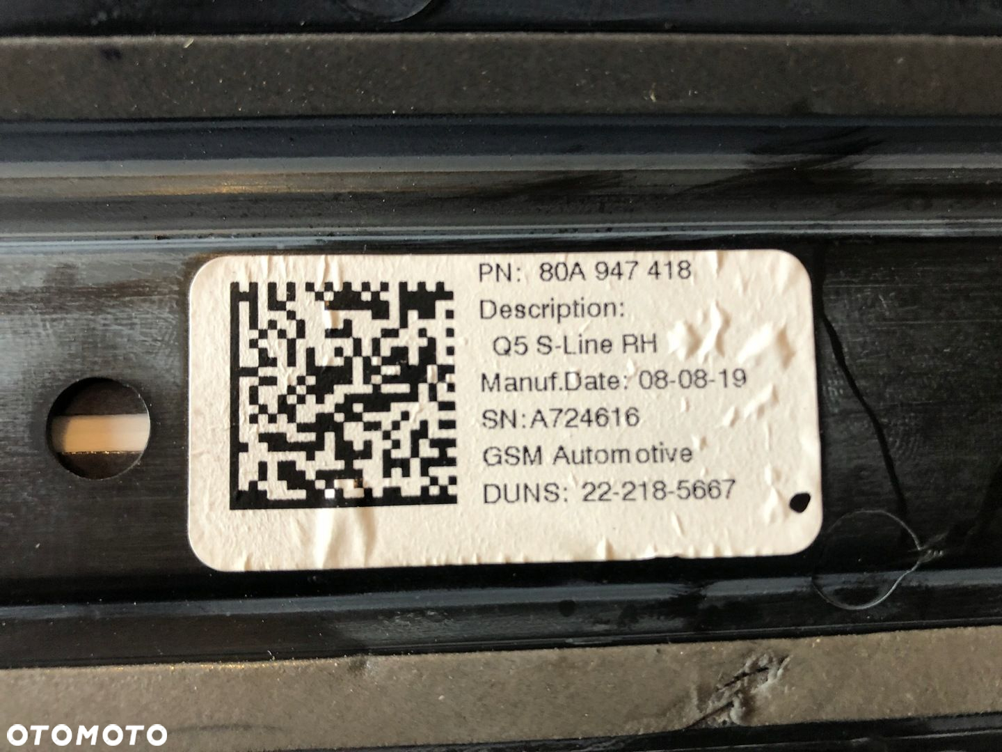 NAKŁADKA PROGOWA PRAWA PRZÓD AUDI SQ5 80A LED - 12