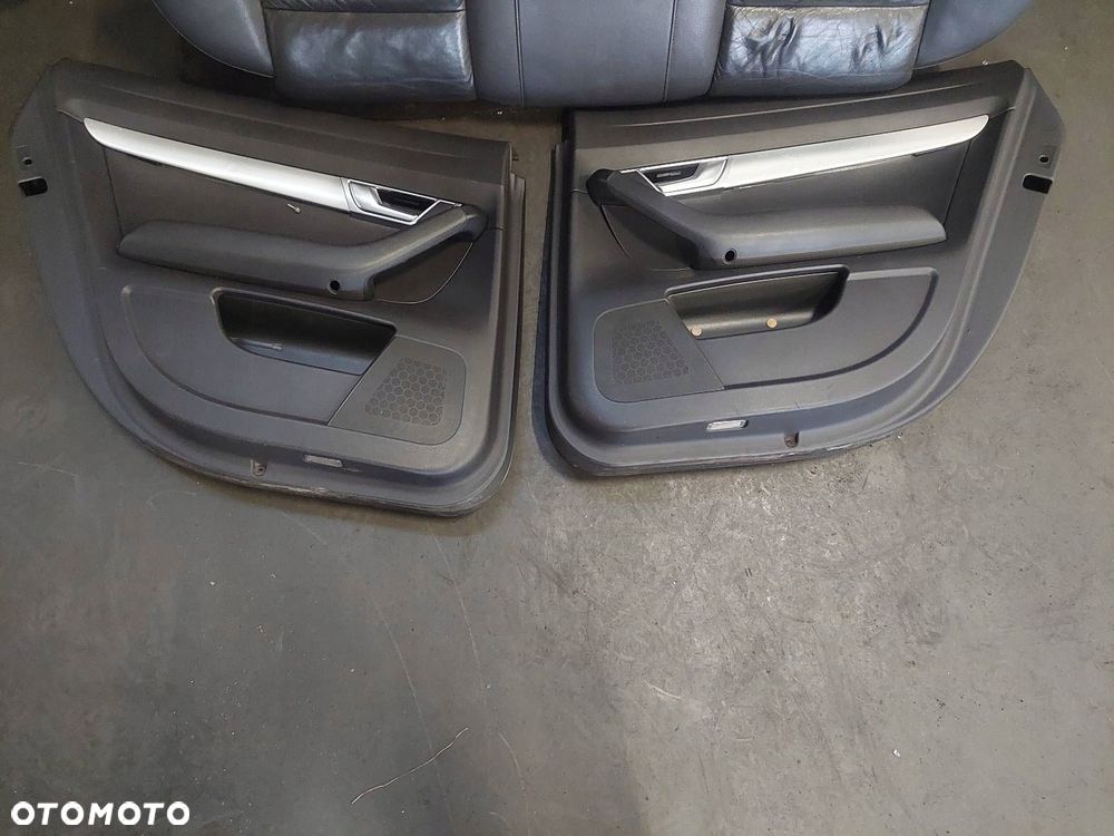FOTELE KOMPLET LEWY PRAWY KANAPA TYŁ + BOCZKI AUDI A6 C6 - 10