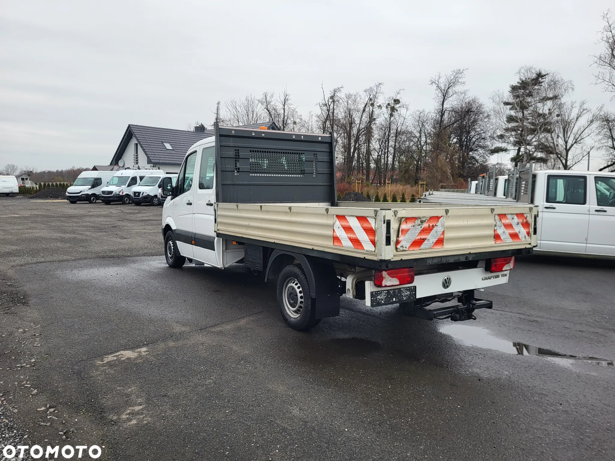 Volkswagen Crafter doka skrzynia 3.5 m klima super stan - 5