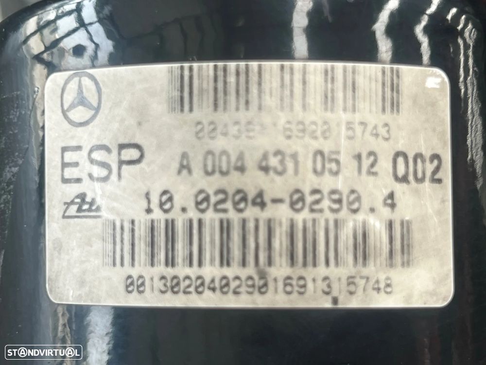 Módulo ABS MERCEDES-BENZ C-CLASS (W203) C 270 CDI Ref.  A0044310512 - NO. 70181 - 5