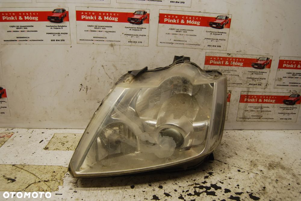 LAMPA LEWY PRZÓD PRZEDNIA LEWA 8200301852 XENON RENAULT MODUS - 1
