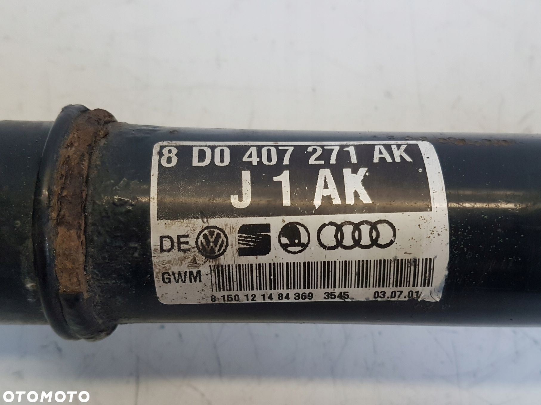 VW PASSAT B5 FL 2.5TDI PÓLOŚ PRAWA LEWA AUTOMAT - 5