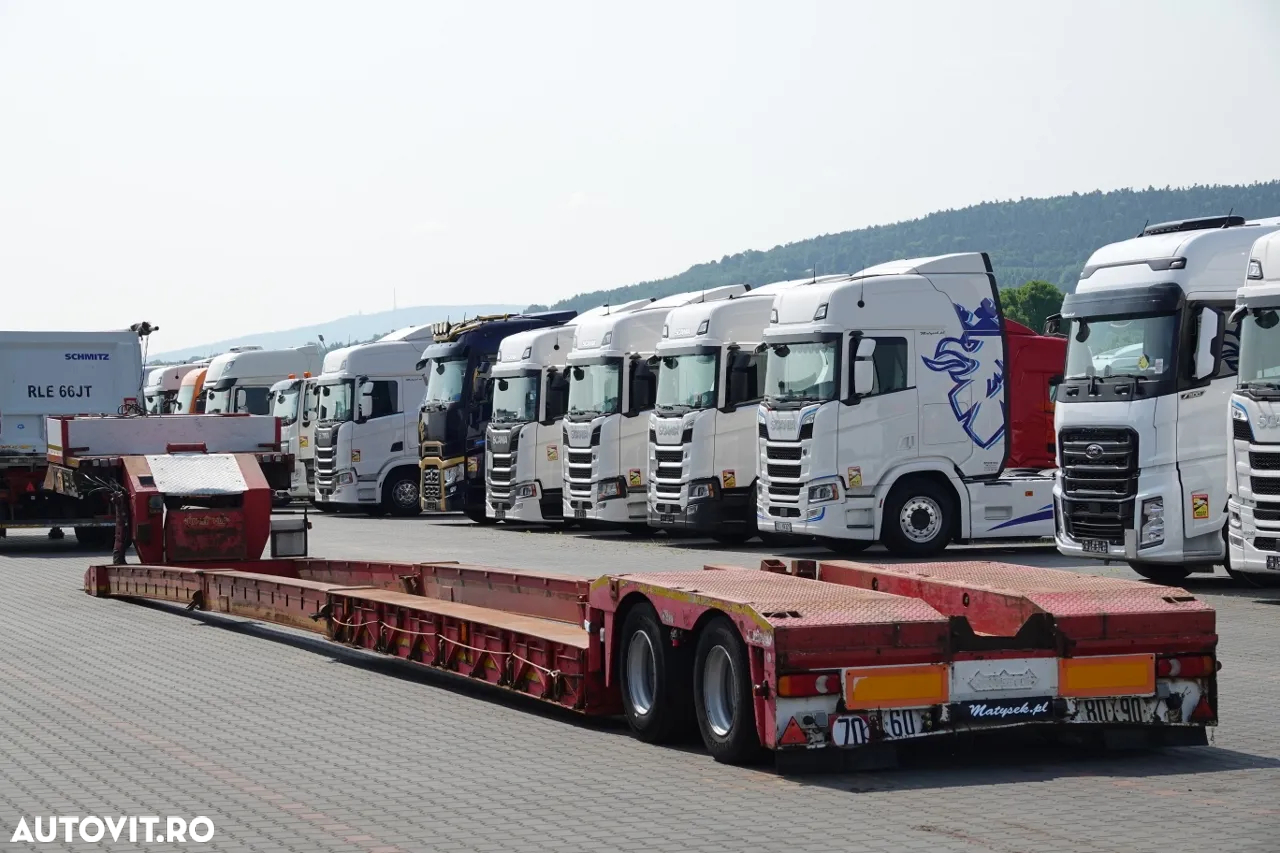 Nooteboom TIEFBET DETASABILE / ȘASIU JOS / EXTENSIBIL / OSI DE DIRECȚIE / Lungime 22 m / PORTATOR / TROLIU - 4