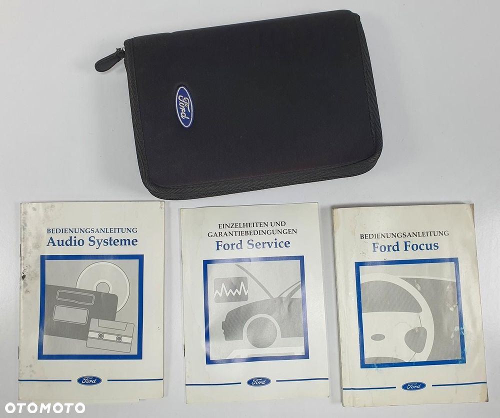 INSTRUKCJA OBSŁUGI + ETUI FORD FOCUS MK1 - 2