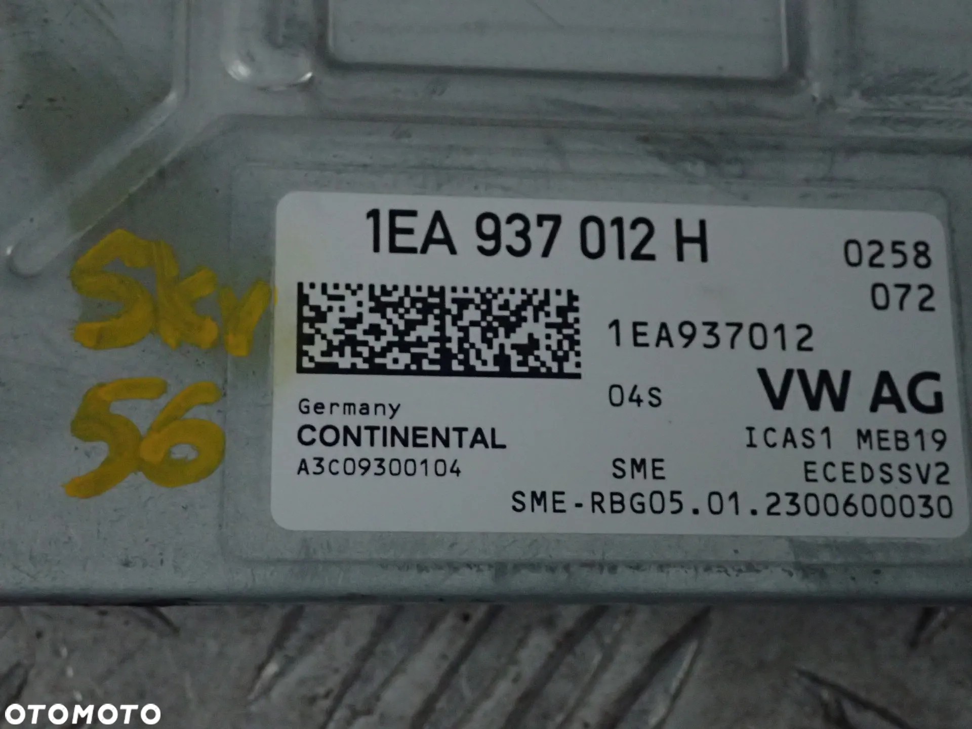 MODUŁ KOMFORTU GATEWAY VW ID3 ID.3 VW 1EA937012H - 3