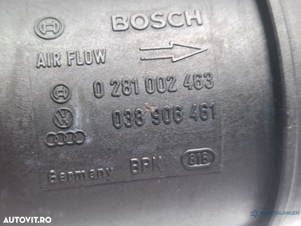 Debitmetru VOLKSWAGEN PASSAT Variant 3B6 2000 - 2005 TDI AVB 0281002463 038906461 - 3