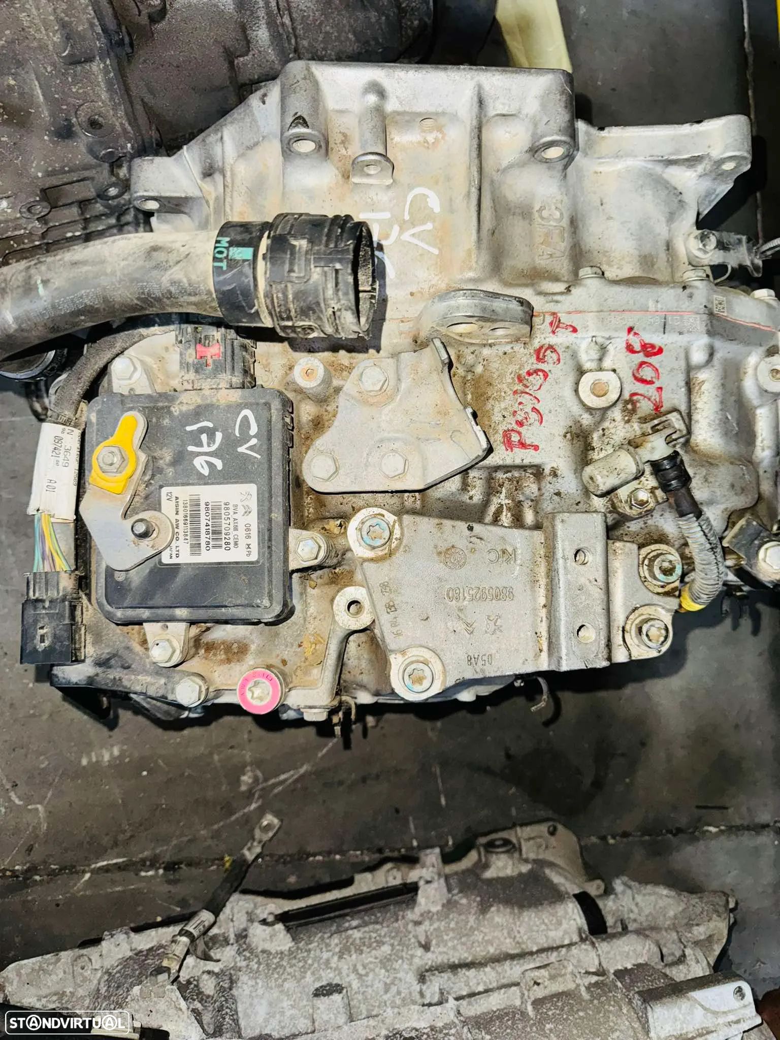 Caixa de Velocidades Automática Peugeot 3008 / Peugeot 2008 / Peugeot 208 1.2 Gasolina Turbo - 20GE55 - 2017 / 2024 - 1