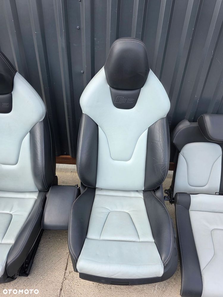 FOTEL FOTELE AUDI A5 S5 8T COUPE CABRIO PODGRZEWANY PRZÓD TYŁ FULL ! - 7