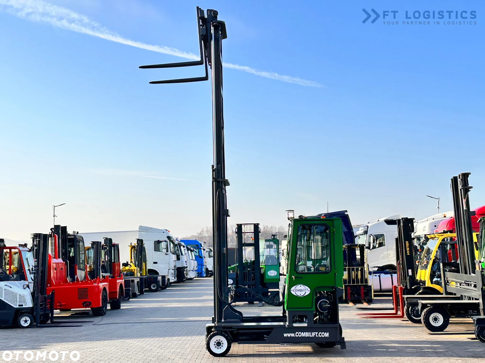 Combilift C4000 / LPG / DUPLEX / WYSOKOŚĆ PODNOSZENIA 550CM / WOLNY SKOK / JAK NOWY - 24
