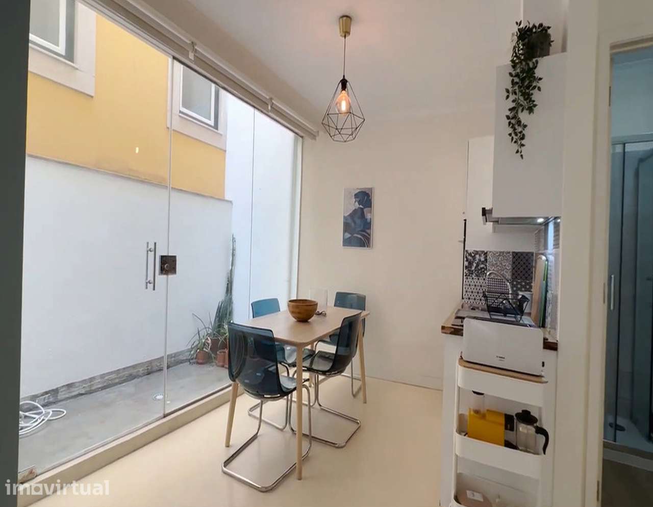 Apartamento T0 com ar condicionado em Lisboa - Grande imagem: 4/21