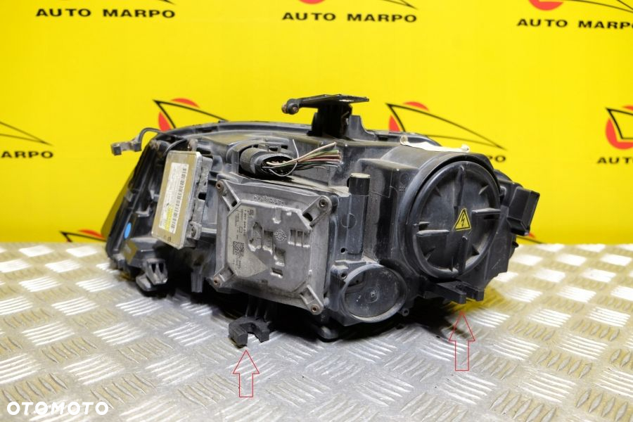 AUDI A4 S4 B8 2009-2012 REFLEKTOR LAMPA XENON NIESKRĘTNA PRAWA USA - 8