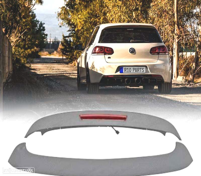 AILERON VOLKSWAGEN VW GOLF 6 LIMOUSINE 08-12 LOOK R20 - 1