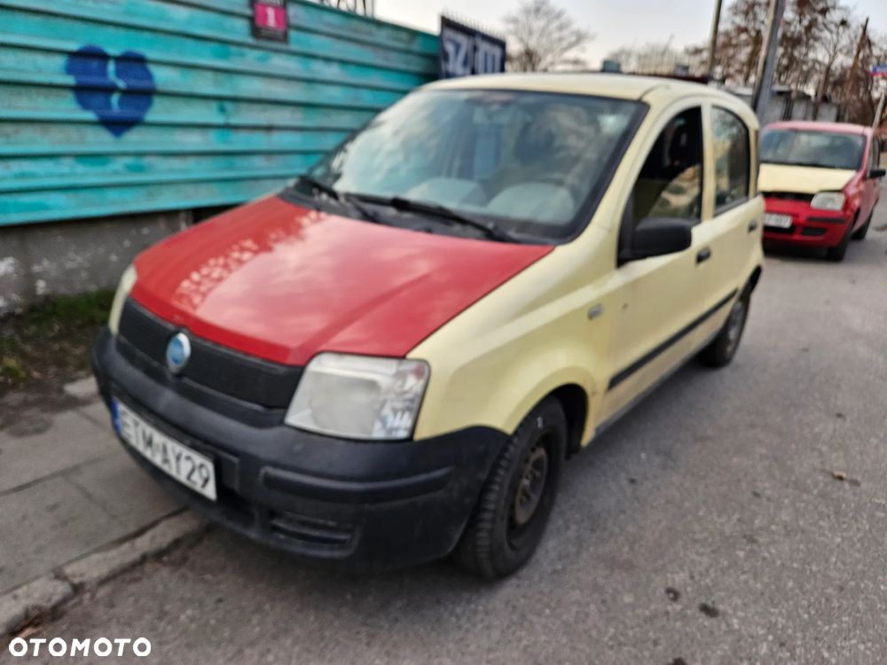 Żółty Fiat panda na części 11 - 1