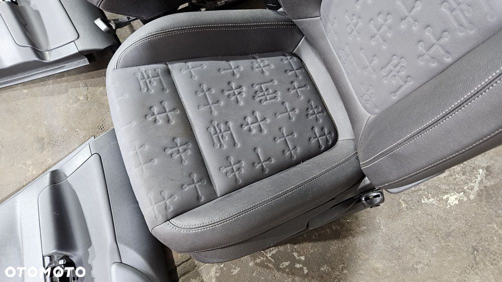 Środek tapicerka wnętrze fotele boczki opel meriva b półskóra - 4