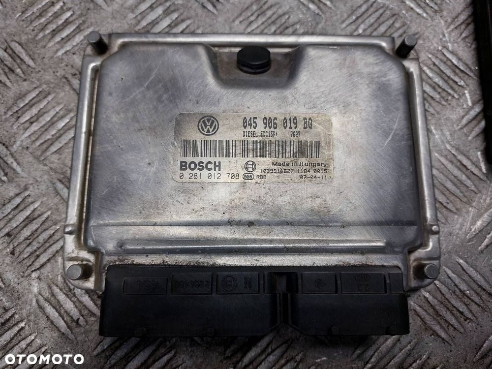 ZESTAW STARTOWY SKODA FABIA I LIFT 1.4 TDI 045906019BQ 4B0905851C - 2