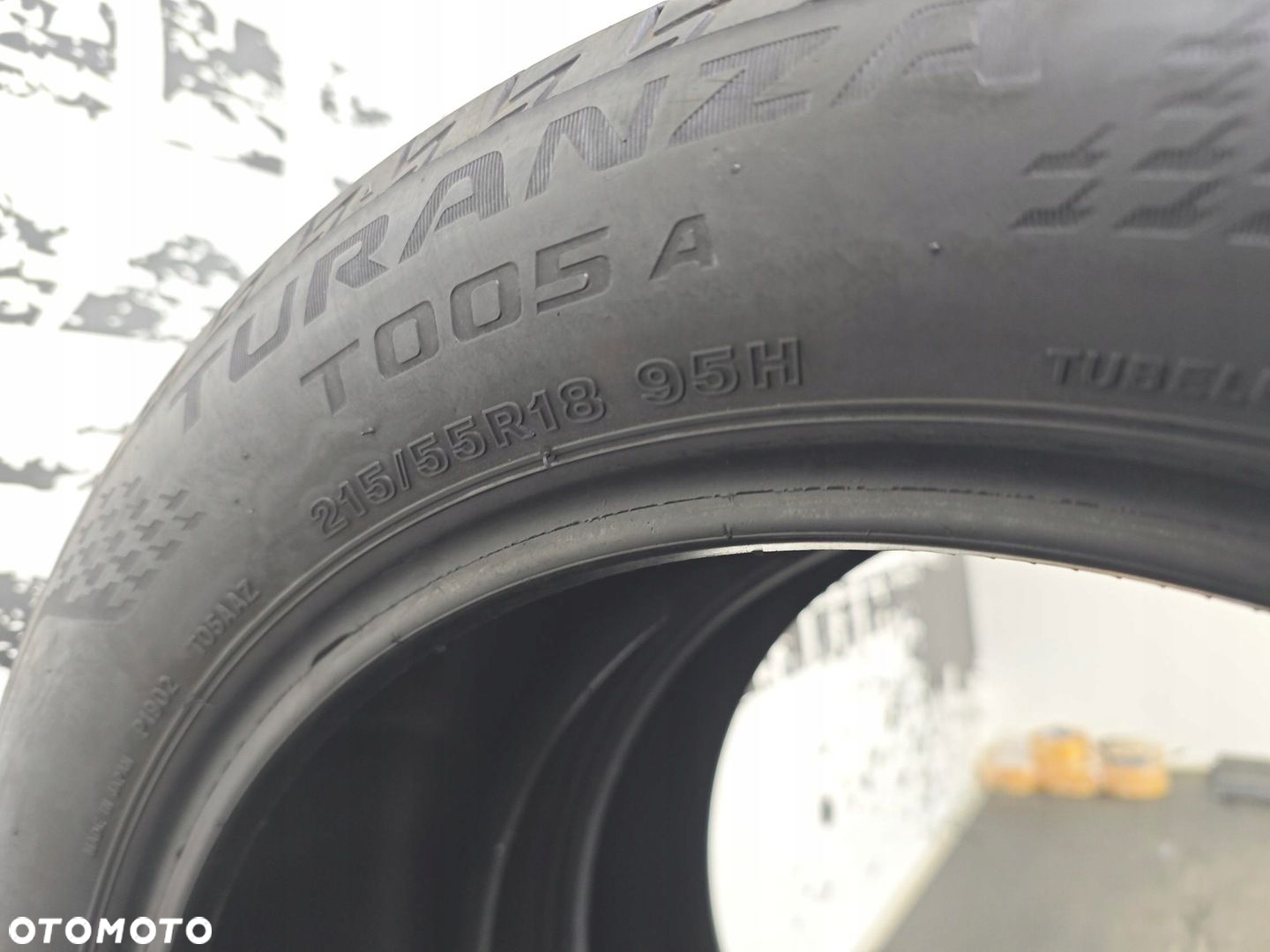 215/55R18 bridgestone 2019 opony letnie 5,5mm 50857 - 5