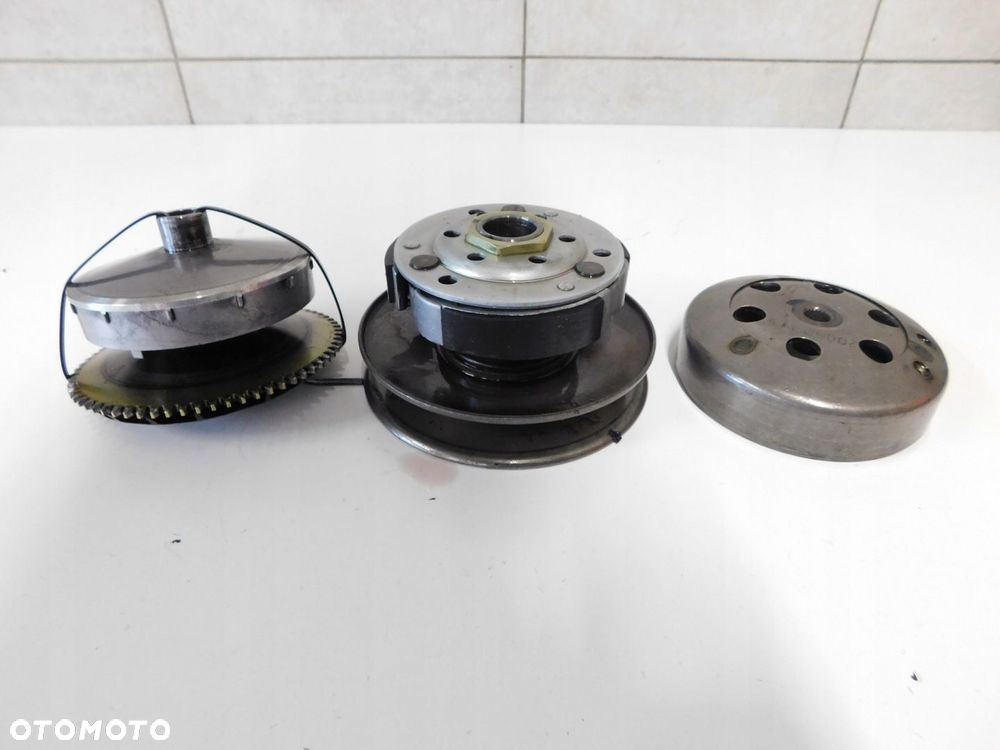 PIAGGIO ZIP II 50 4T NAPĘD SPRZĘGŁO DZWON  WARIATOR  PRZECIWTALERZ - 2