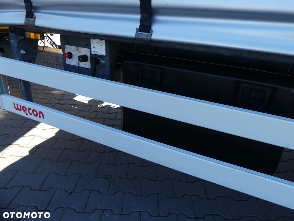 MAN TGM 18.340 / FIRANKA + WINDA / ZESTAW 38 EURO PALET / - 17